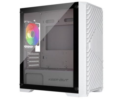 Keep Out Caja M-Atx XC-220W 4FANS Usb3.0 White